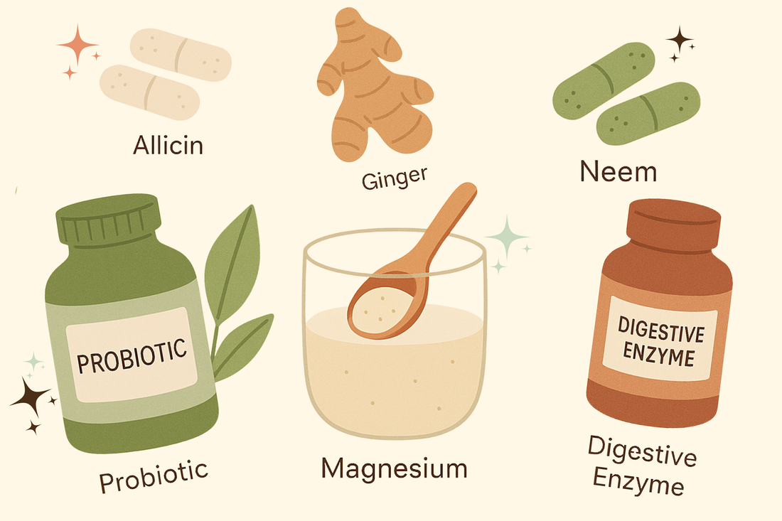 Supplements That Healed My Chronic Bloating: What I Took, When, and Why
